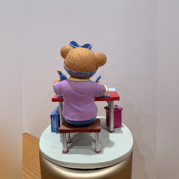 Memory Keeper Crop till you drop Teddy Bear figurine - Picture 6 of 9